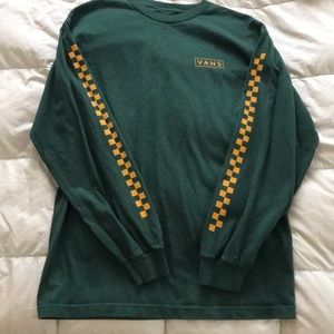 ⚡️VANS | Evergreen Checkered Long Sleeve Top
